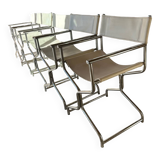 Suite of 5 director's chairs