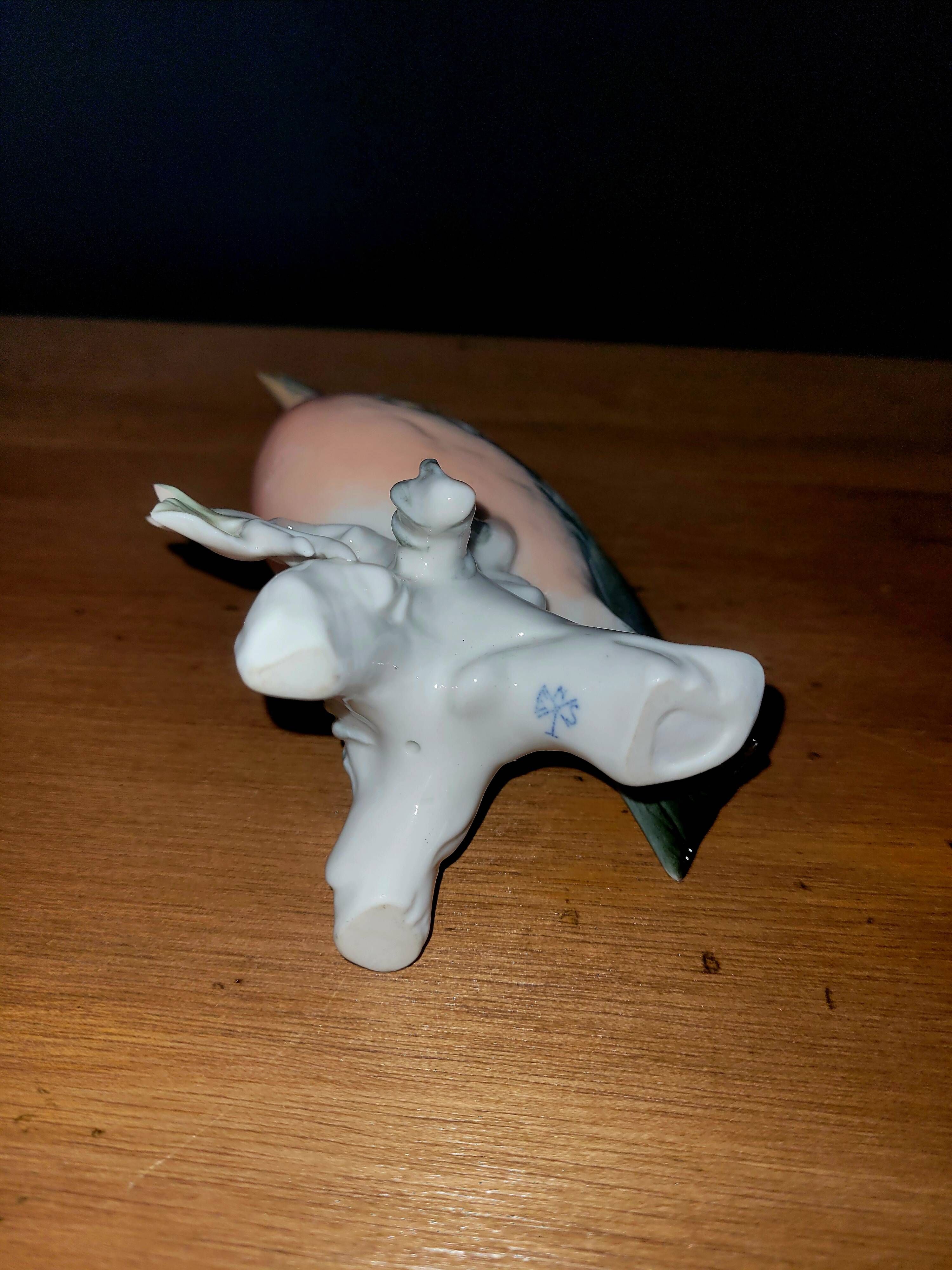 German Saxon Porcelain - Karl Ens - Singing Nightingale