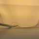Vintage mid-century tapered glass bedside lamp or night light.