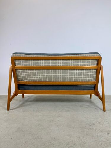 Canapé 2 places danois par Tove & Edvard Kindt-Larsen modèle FD 117/2, années 1960