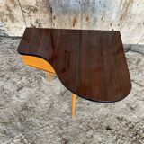 Piano a child's old wood + formica compass legs 1960s vintage