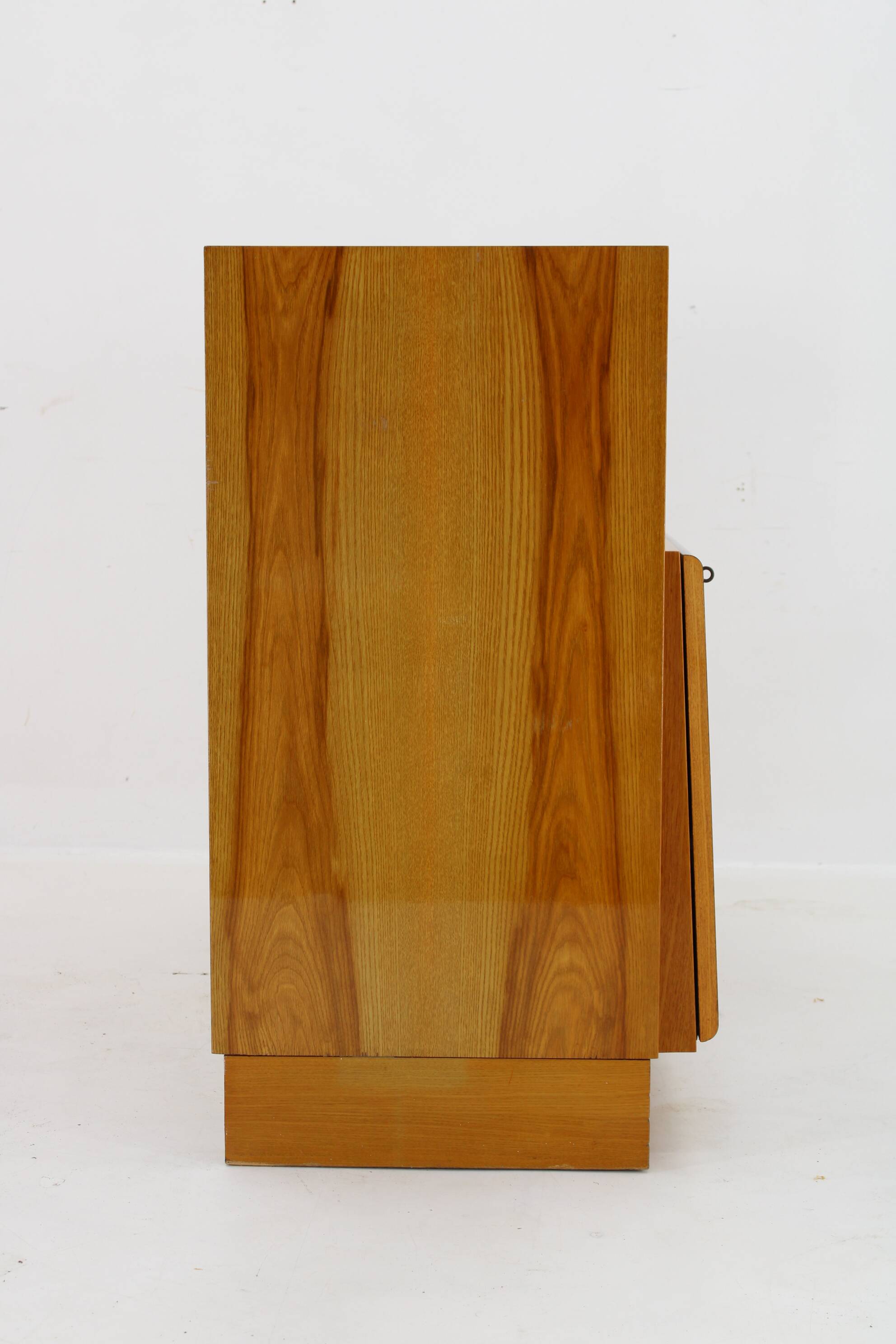 1960s Wooden Cabinet /Chest Of Drawers, Czechoslovakia