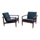 Pair of Danish armchairs designed in the 60s.