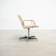Set of six Italian conference chairs