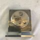 Former reveil square metal chrome vintage decoration