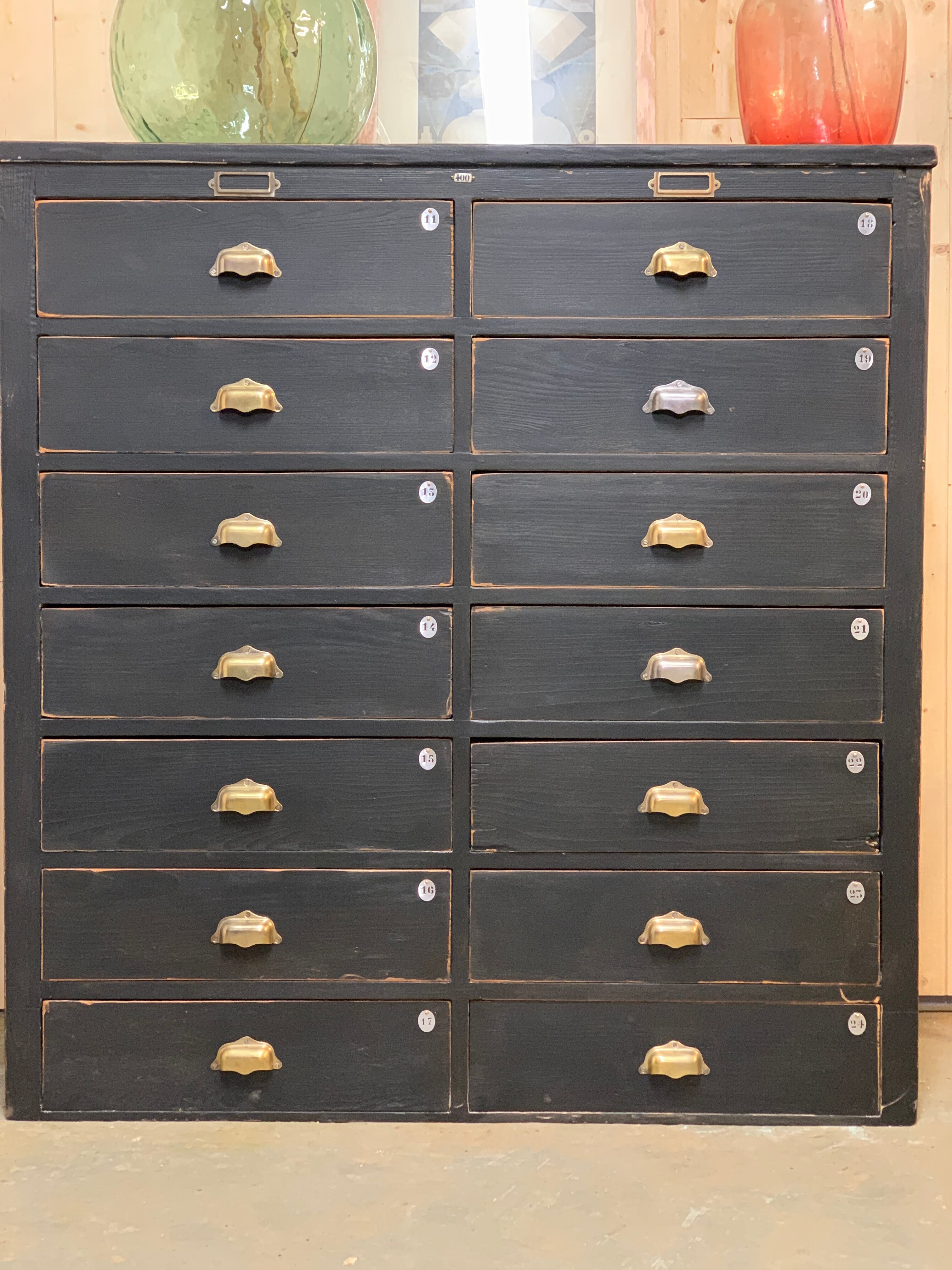 Hardware craft furniture 14 drawers