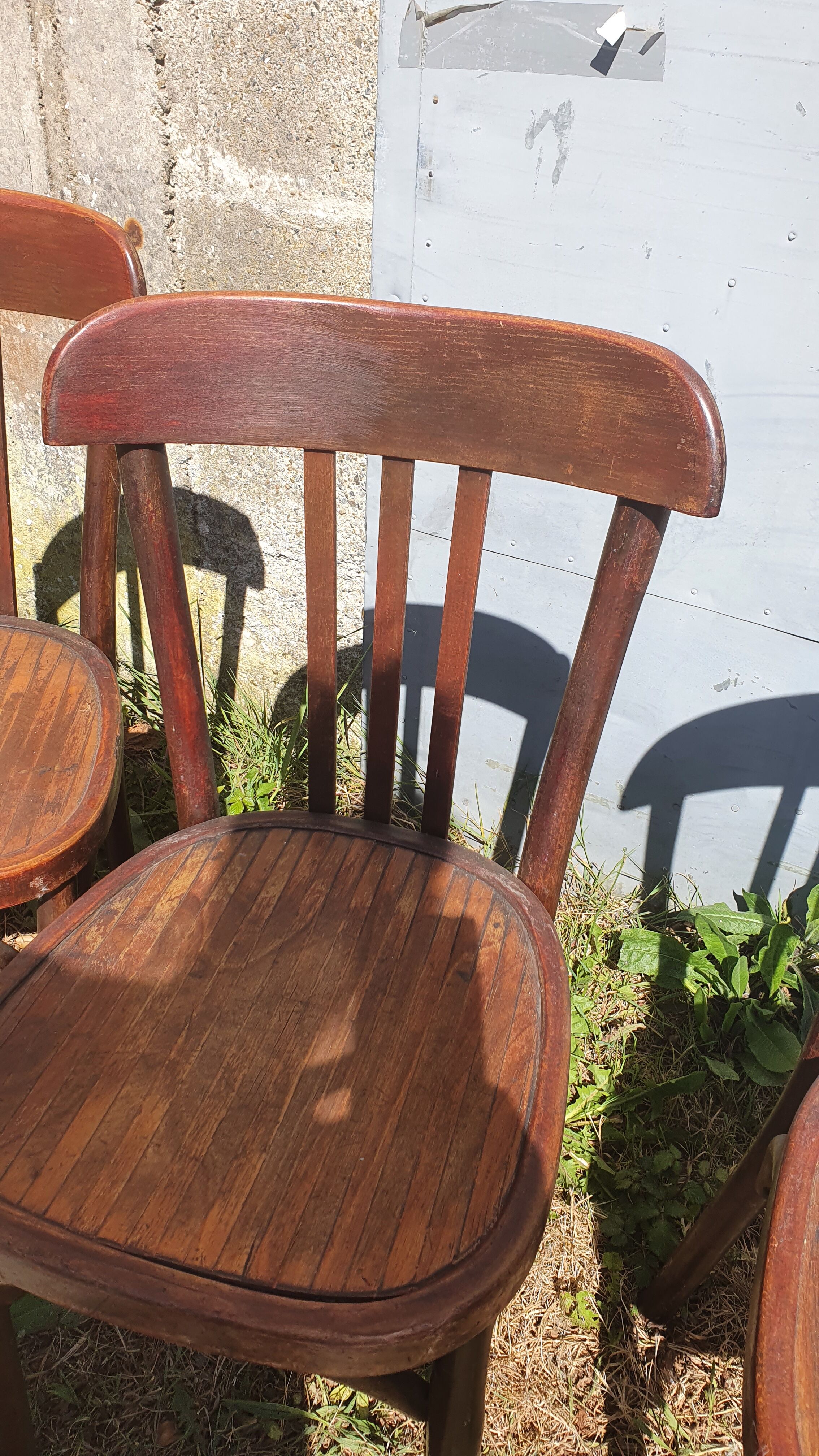 4 bistro chairs