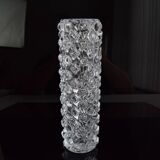 Vintage Glass Vase by Pavel Pánek for Sklo Union Libochovice, 1970's.