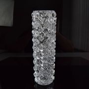 Vintage Glass Vase by Pavel Pánek for Sklo Union Libochovice, 1970's.