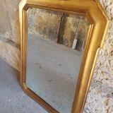 Louis Philippe mirror with gold leaf 51x92cm