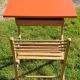 Folding children's desk 50s/60s