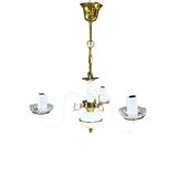 AKA Leuchten chandelier, Hollywood Regency style, Germany, 1970s.