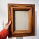 Marquetry wooden frame 30x36