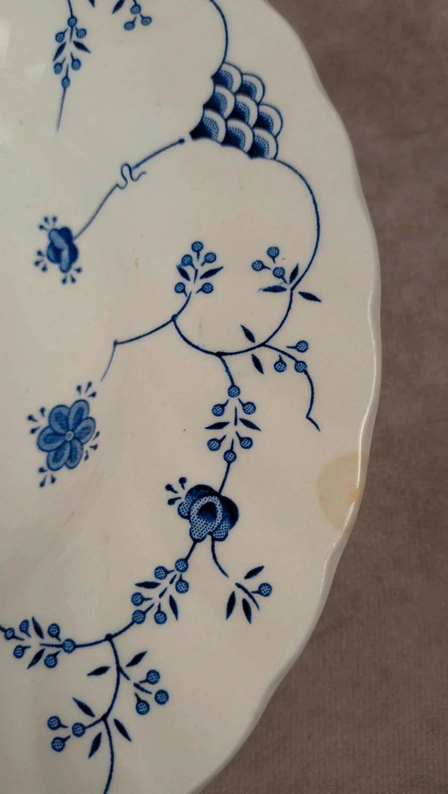 Set of 3 deep plates + dish – Myott Finlandia – England