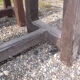 Pair of oak benches