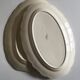 Sarreguemines ivory dish with oval godrons 38cm