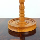 Mid-century wooden candle holder, Czechoslovakia, 1950s