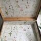 Renovated old travel trunk