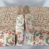 Pair of armchairs with ears