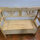 Chest bench in fir