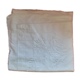 Embroidered pillowcase