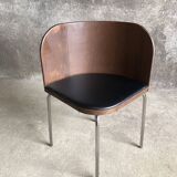 Fusion table and four chair set, vintage Ikea, 1990