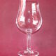 16 balloons crystal burgundy or bordeaux glasses