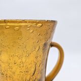 Bubble glass pitcher