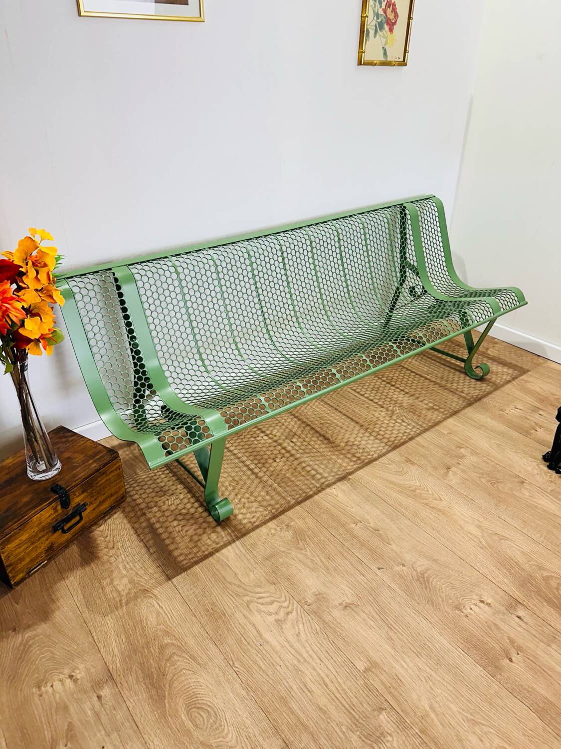 René Malaval metal bench