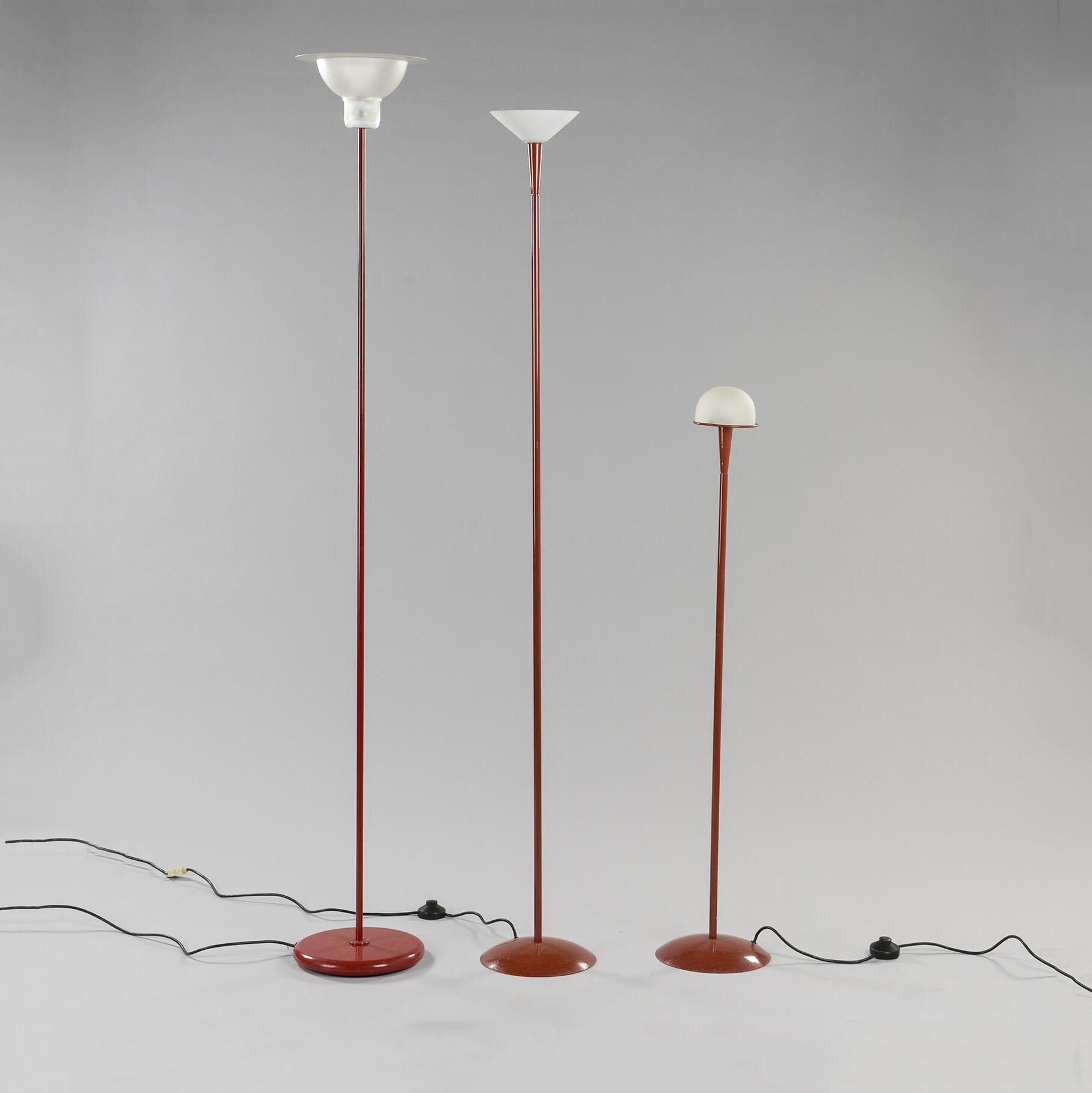 Nuova Segno floor lamps by Pierluigi Cerri for Fontana Arte