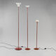 Nuova Segno floor lamps by Pierluigi Cerri for Fontana Arte