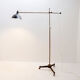 Lampe sur pied articulée industrielle