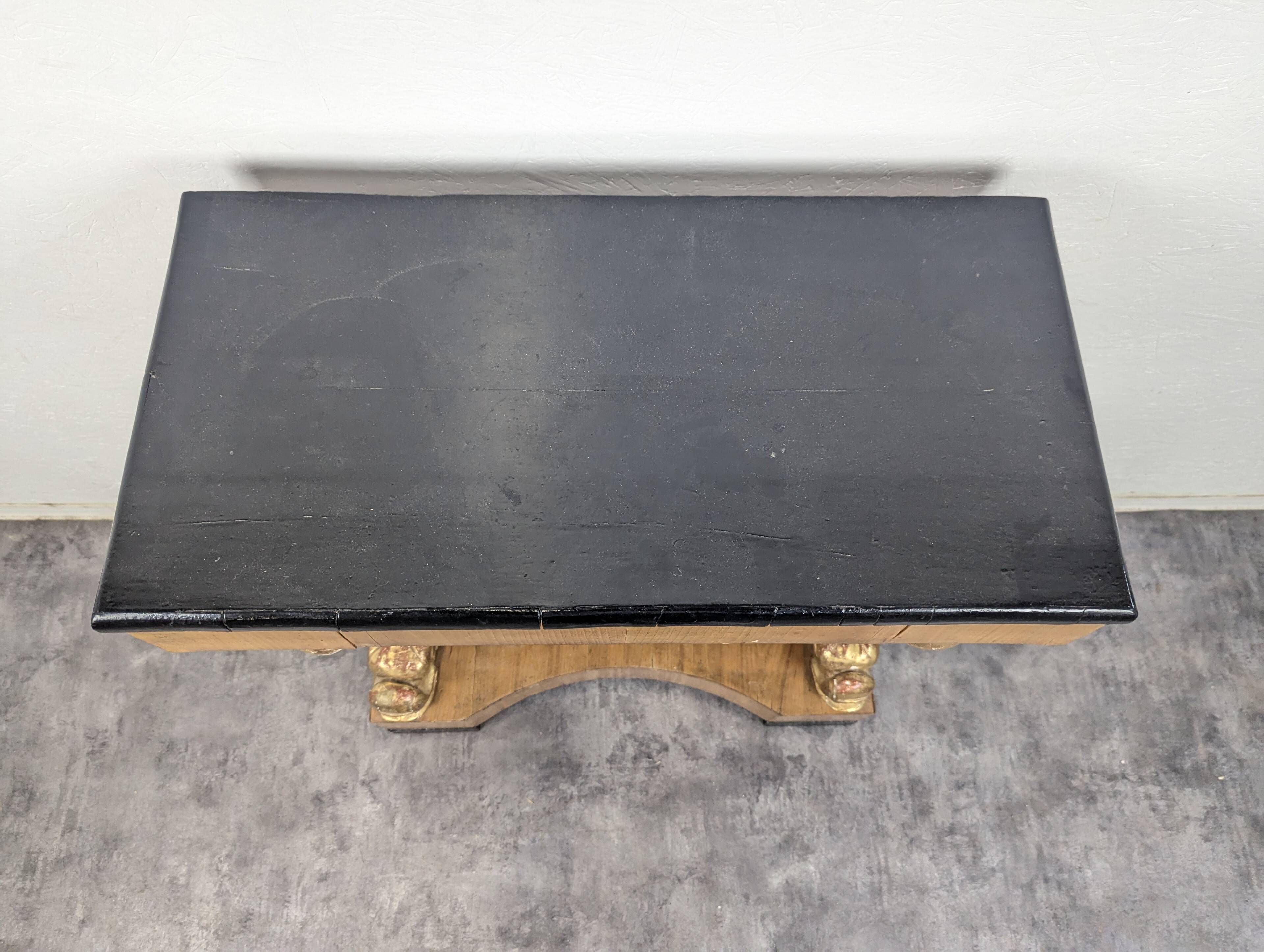 Empire console with dolphins Northern Europe