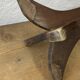 Vintage wooden pedestal table