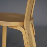 Model 66 chair by Alvar Aalto for Artek, 1980's