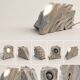 Sculptural lamp — Mineral light piece
