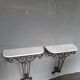 Pair of Art Deco consoles