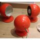 Lampes boules articulées en métal