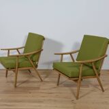 Mid-Century Armchairs from Ton, 1960s, Set of 2