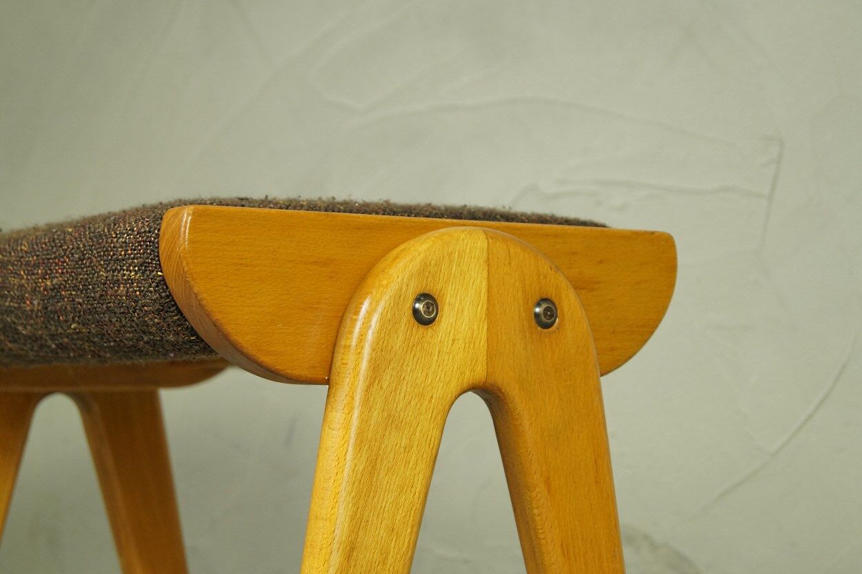 Mid-century Swedish ottoman, 1960s