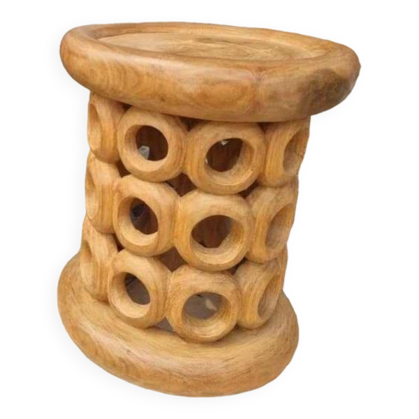 Tabouret Tikar Africain