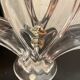 Paire de bougeoirs en cristal