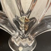 Pair of crystal candlesticks