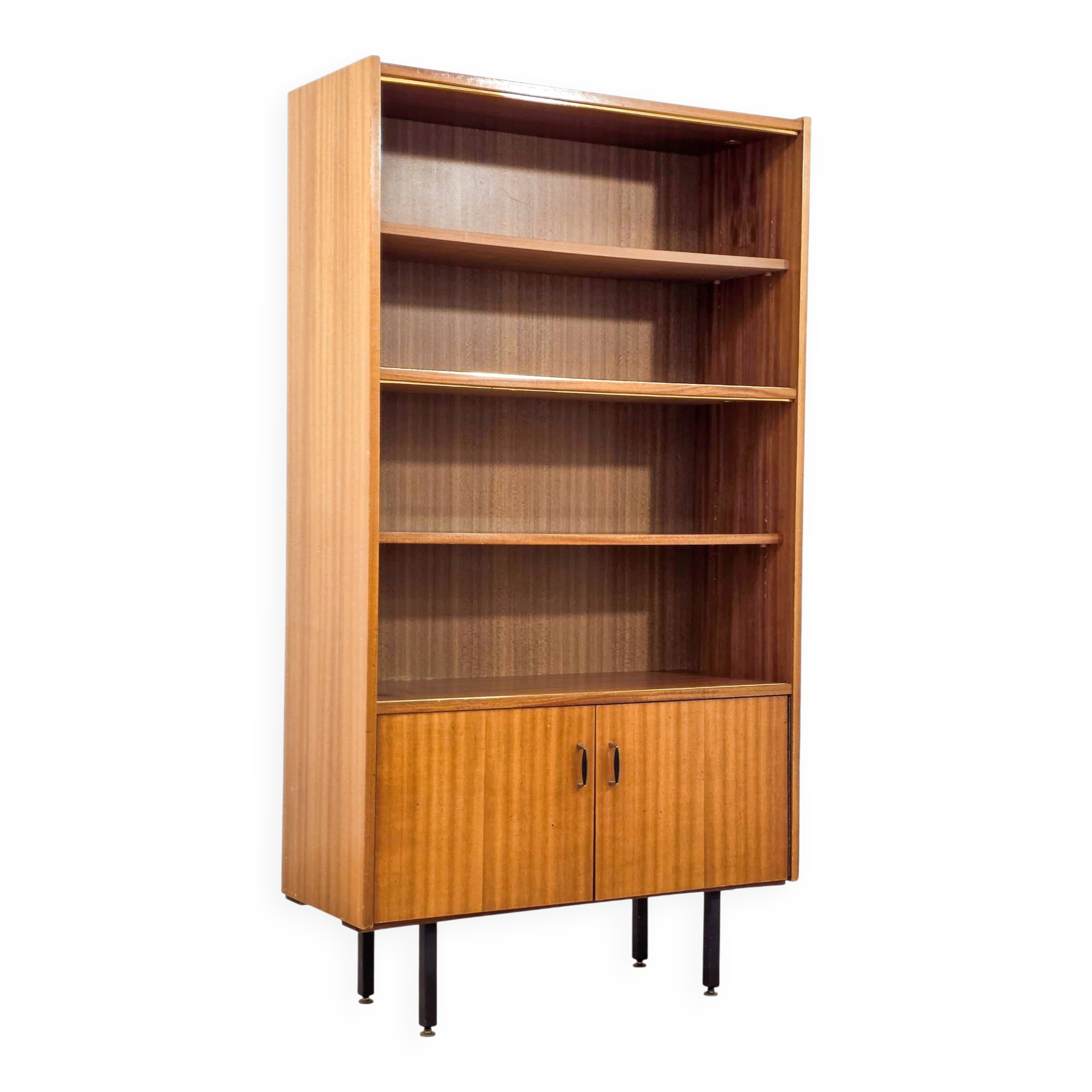Scandinavian teak library from the 1970s.