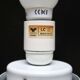 Minimalist egg lamp Domec in opaque white glass by Vianne, 1970s.