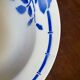 Hollow plates ceranord saint amand blue flower