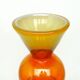 Vase bonhomme de neige, postmodernisme, verre, conçu par K. Krawczyk, Pologne, années 1970