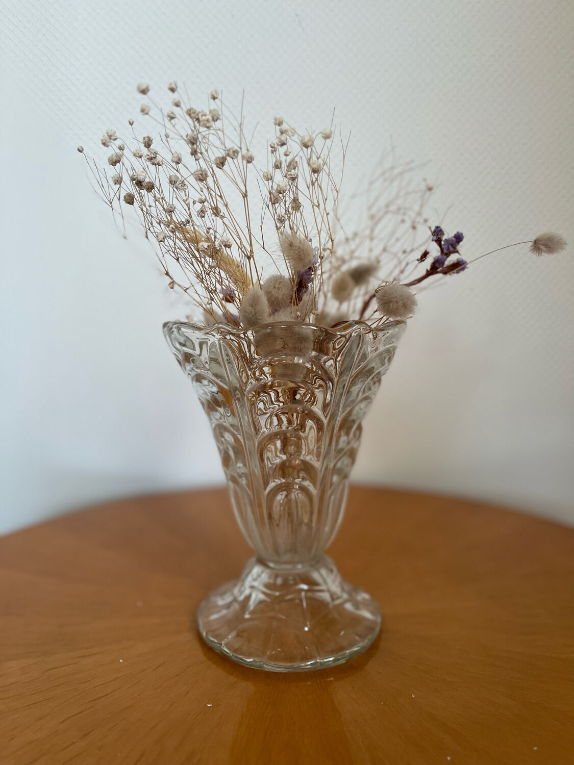 Vintage glass vase