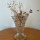 Vintage glass vase