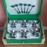 Coupe à glace en inox dans coffret d'origine